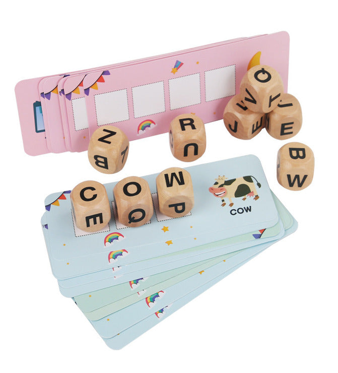 Wooden Number Dice
