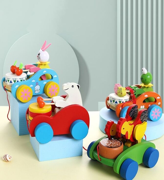 Wooden Rabbit Drums