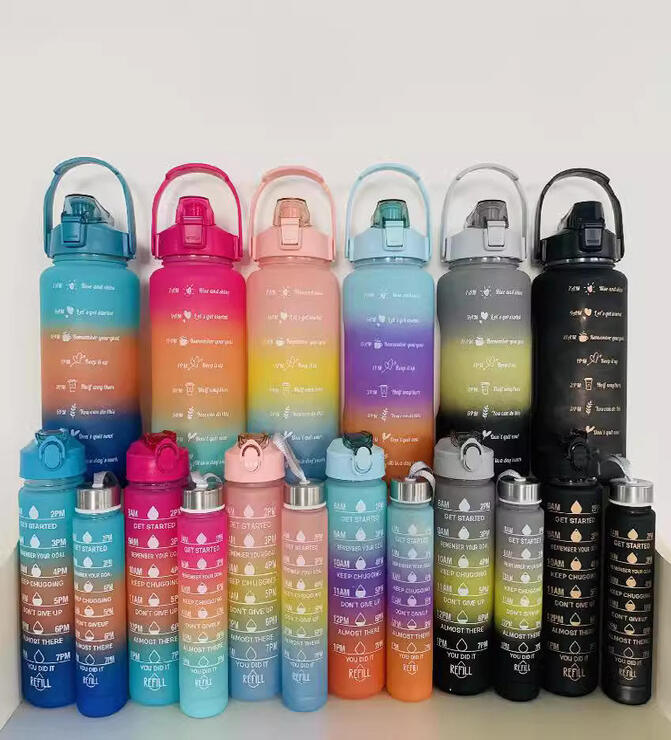 Rainbow Water Bottle 3In1