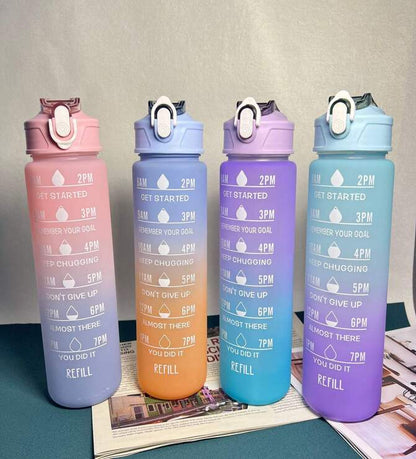 Rainbow Water Bottle 900Ml