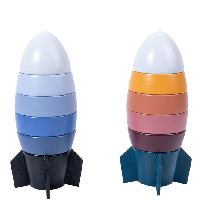 Wooden Rocket Stacker