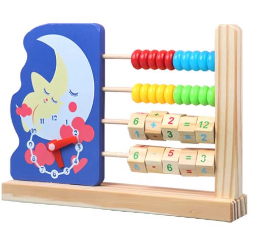 Wooden Two In One digital clock