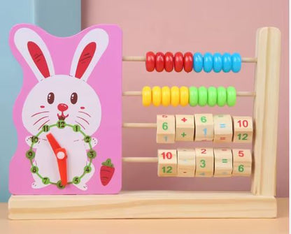 Wooden Two In One digital clock