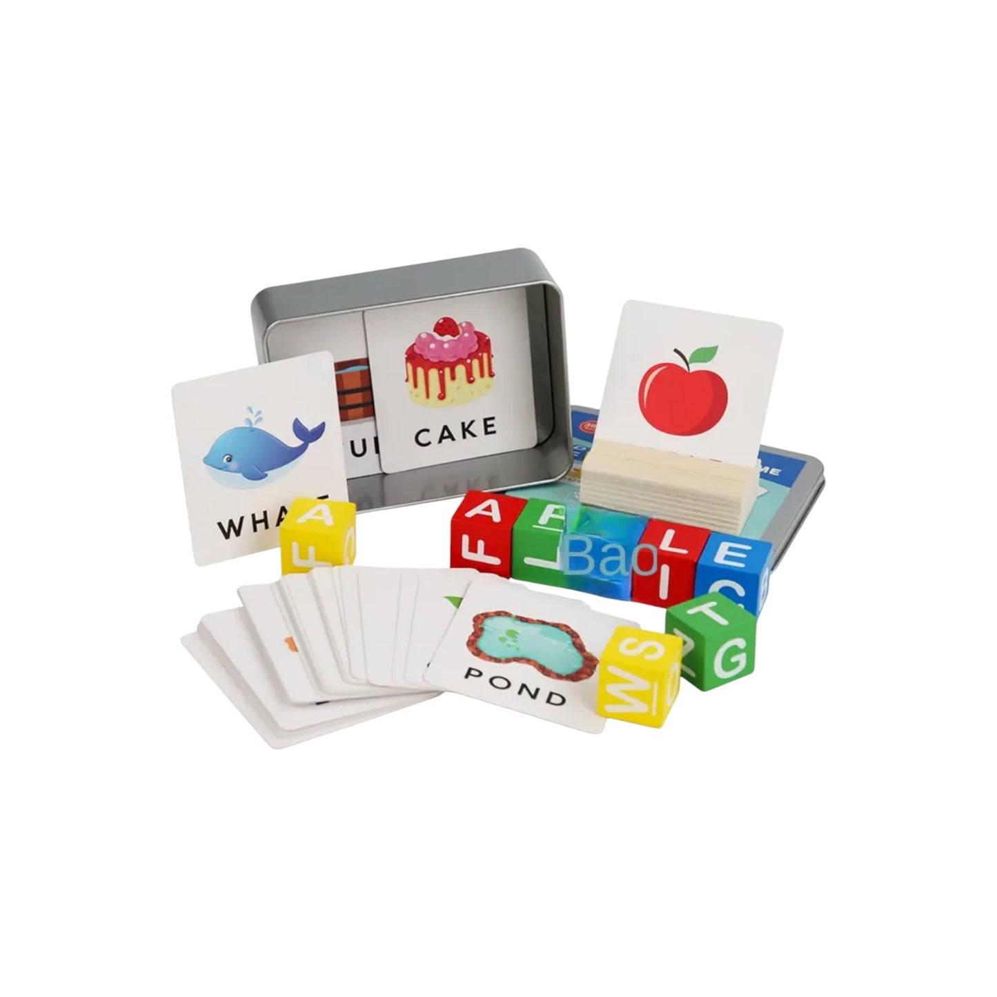 Wooden Spell The Word Game - Educational