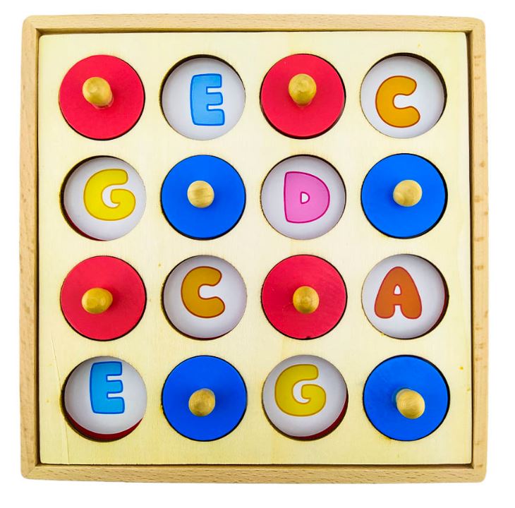 Wooden Multifunction Memory Chess