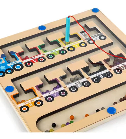 Wooden Laptop model Magnet