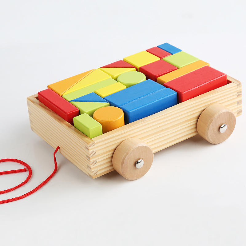 Shapes Buliding Blocks Push & Pull