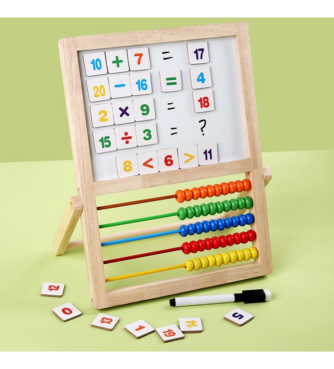 Five Level Computing Abacus Magnatic Stand