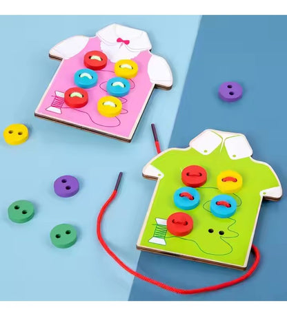 ABCD Puzzle With Thread