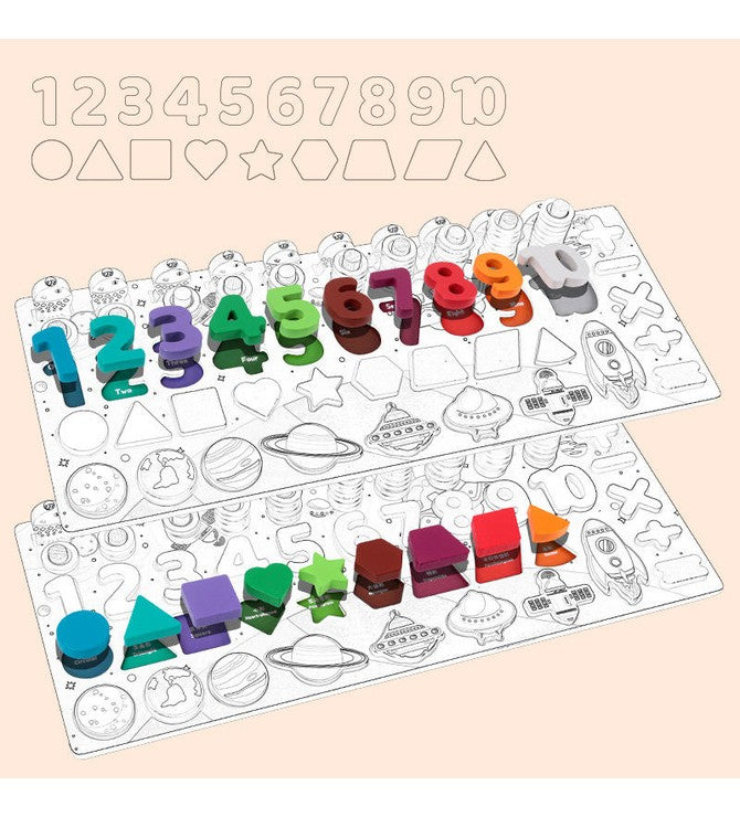 universal Matching puzzle board