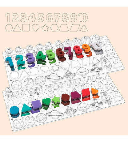 universal Matching puzzle board