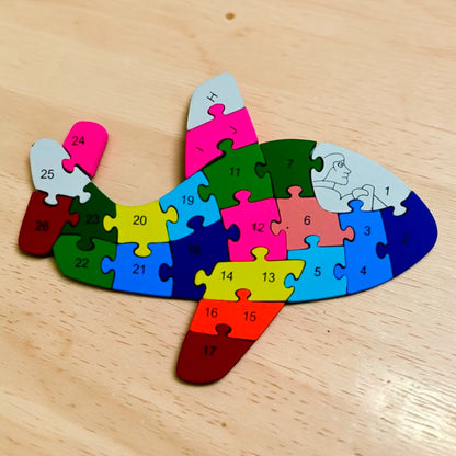 Wooden 3D Puzzle - Educational