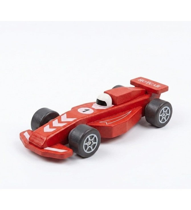 Wooden F1 Race Car
