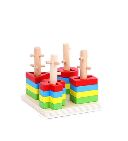 Matching Board Game Wooden