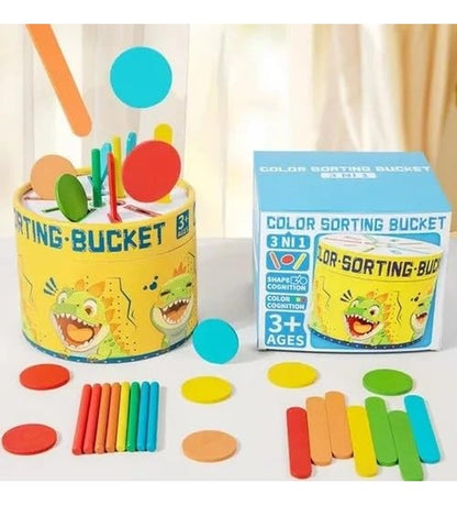 4 Piece Colour Sorting Puzzles