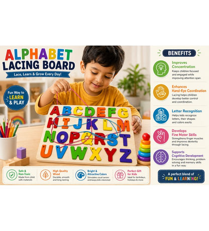 Alphabet Lacying Bead