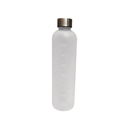 Transparent White Bottle 1L