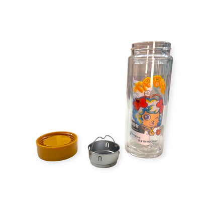 2 Layer Glass bottle with filter