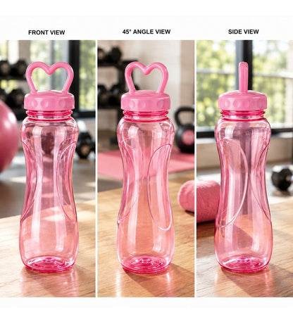 Heart Shape cap bottle