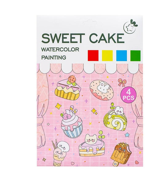 Paper Bag Coloring (Sweet Cake, Sea Animal. Etc)