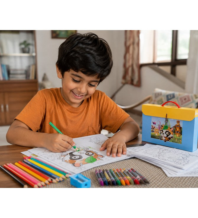 COLORING KIT 138PCS