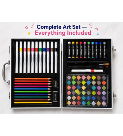 COLORING KIT 85PCS (INDIA MAP THEME)