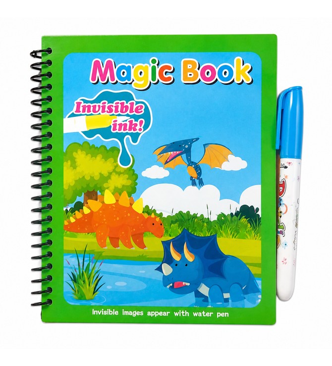 Magic book with Invisible ink