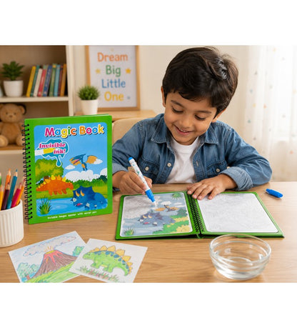 Magic book with Invisible ink