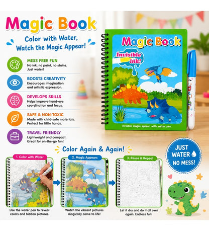 Magic book with Invisible ink
