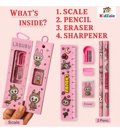 Cartoon theme stationary set