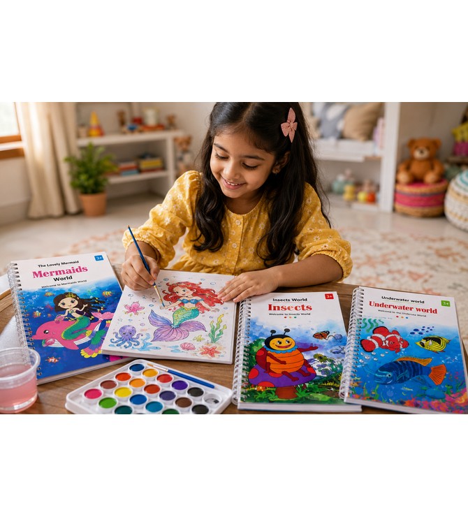 Water color painting notebook