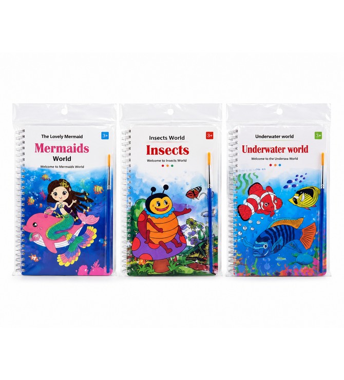 Water color painting notebook