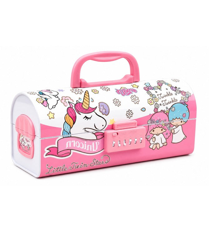 Pencil case with Multiple compartment (code lock)