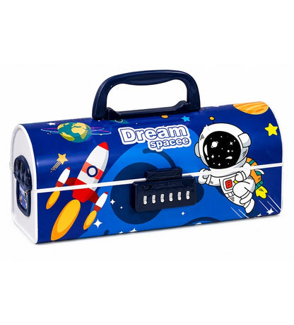 Pencil case with Multiple compartment (code lock)