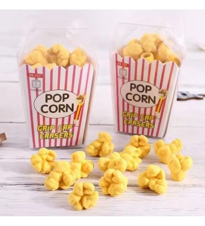 Grip cap erasers (popcorn)