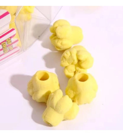 Grip cap erasers (popcorn)