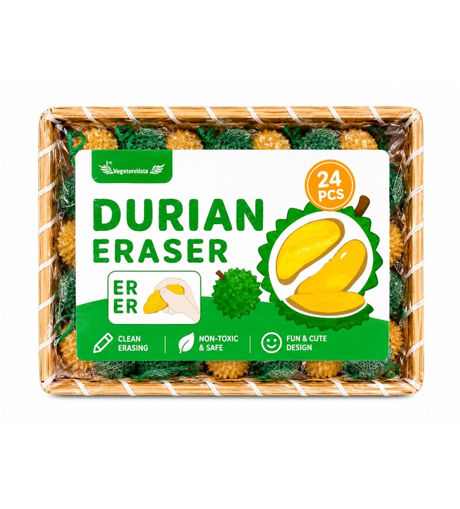 Creative vegetables eraser(Durian Eraser)
