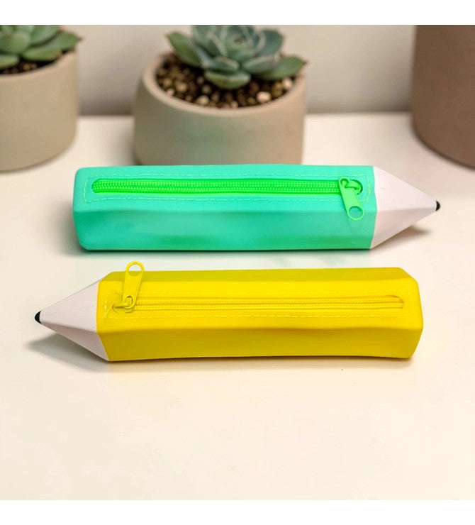 PENCIL SHAPE SILICON POUCH