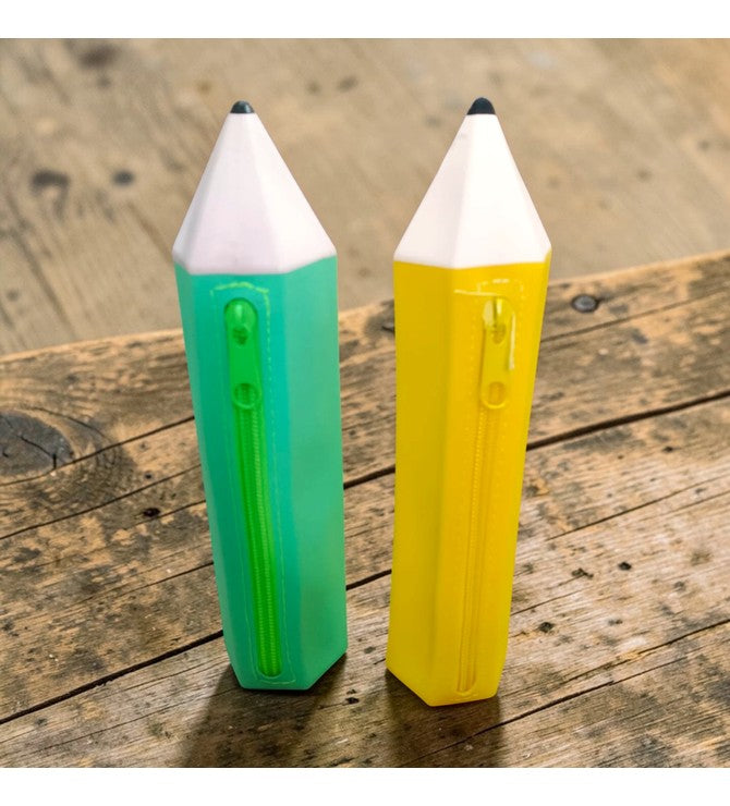 PENCIL SHAPE SILICON POUCH