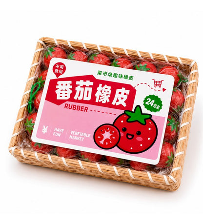 MULTY SHAPES ERASER (Tomato Shape)