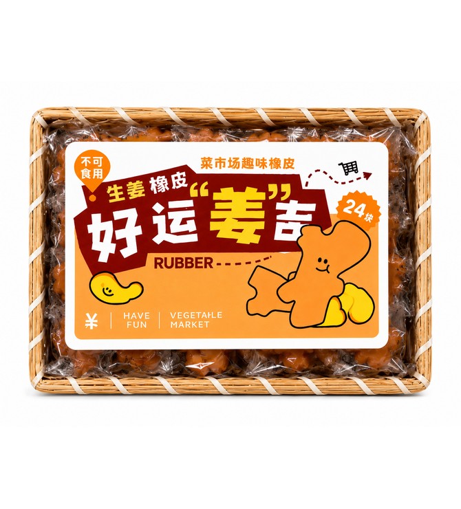 MULTY SHAPES ERASER (Ginger Shape)