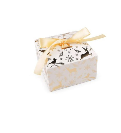 Paper Gift WrapBox with knot