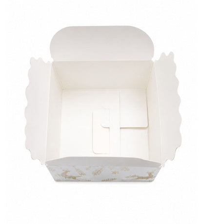 Paper Gift WrapBox with knot