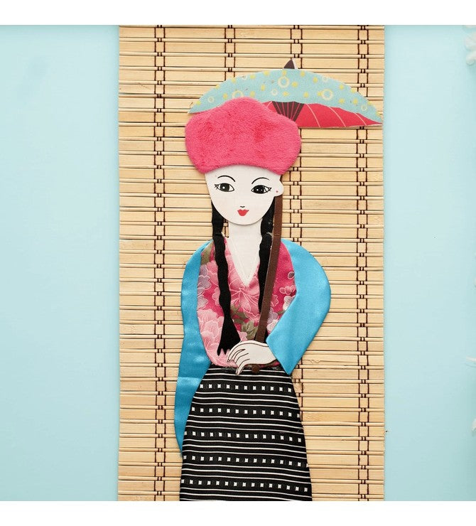 LADY PIC WALL HANGING CRAFT
