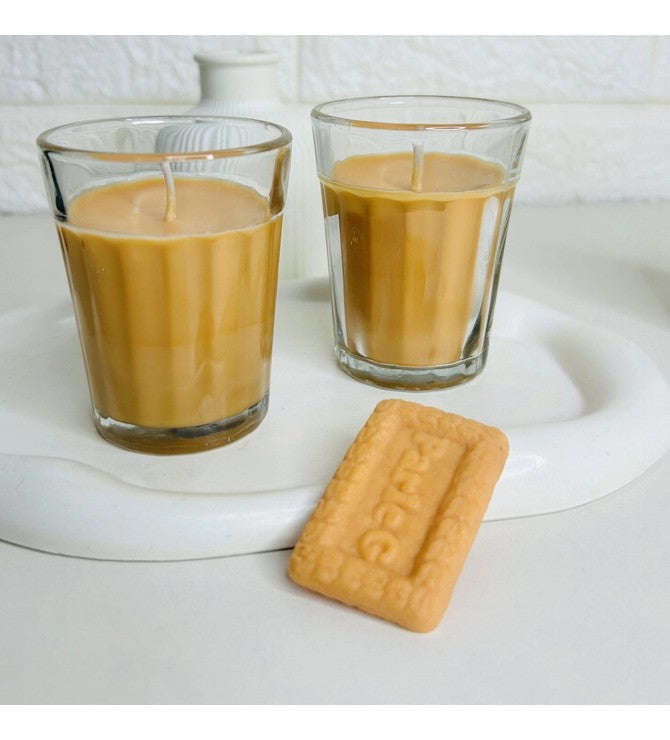 CHAI PARLE-G CANDLE