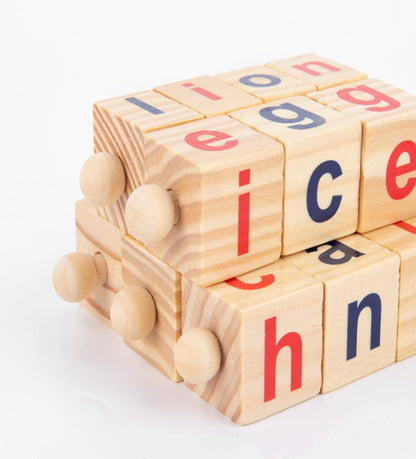 Wooden Spelling Game - Educational