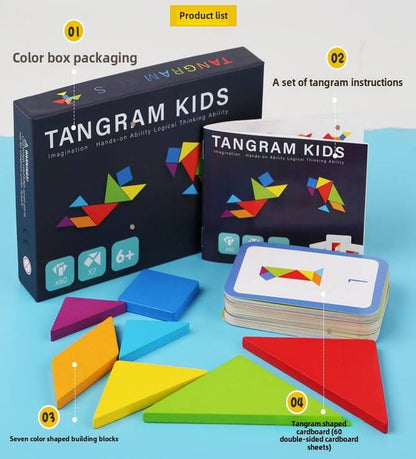 Wooden Tangram Kids