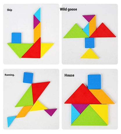 Wooden Tangram Kids