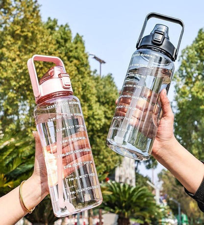Transparent Water Bottle 2L