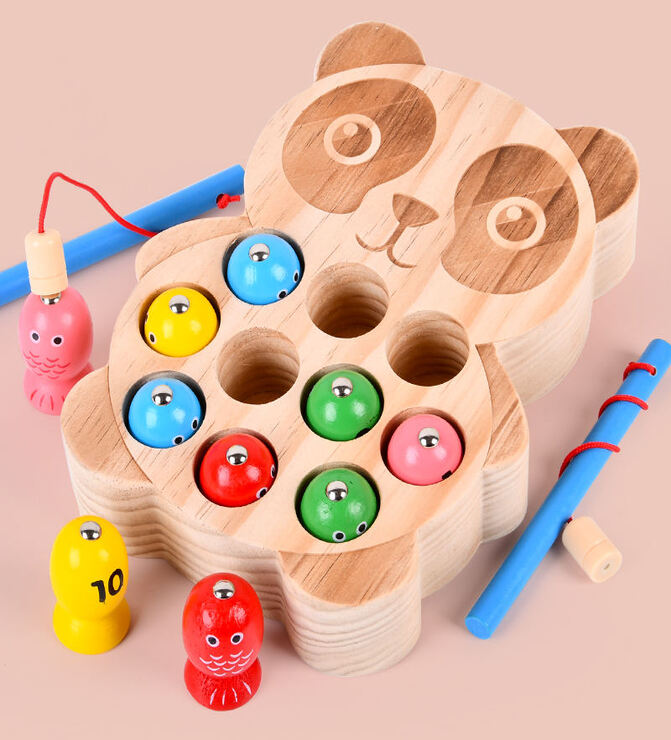 Wooden Fishing Game - Educational